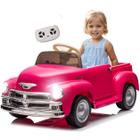 Carro Chevrolet 3100 Pickup Eletrico 12V CR Pink Bandeirante