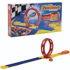 Kit De Carro Com Lançador E Pista Mega Track Looping - Compre Agora - Feira  da Madrugada SP