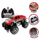 Carro Controle Remoto Giant Four Wheeler Vermelho 7 Funcoes