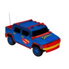 Carro ControleRemoto 3Funções PowerDrivers Superman- Candide