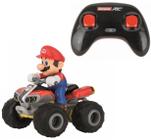 Carro de brinquedo Carrera RC Nintendo Mario Kart Quad escala 1:40 de 2,4 GHz