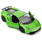 Carro de brinquedo RMZ City 1:36 Lambor Gallardo Diecast Pull Back Green