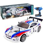 Carro de Controle Profissional BM Faz Drift 43cm Escala 1:10 Branco