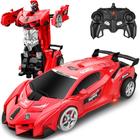 Carro de controle remoto KKONES Deformation Robot Toy Age 3-8