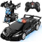 Carro de controle remoto Toforo Transform Robot 1:18 para crianças de 8 a 12 anos