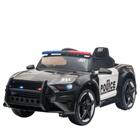 Carro de polícia eletrico 12 v mini veículo - baby style