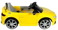 Carro Elet. Audi Tt Rs R/C 2.4Ghz - Amarelo - 12V - Bel Fix