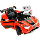 Carro Eletrico Bang Toys SS Sportiva 12V com Controle Vermelho