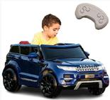 Carro Eletrico Biemme Car One Rover Azul com controle 805