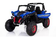 Carro Elétrico Criança Buggy UTV 4x4 - C. remoto - 12v Azul