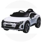 Carro Elétrico Infantil Audi E-tron 12v Música Luz de Led Controle Remoto