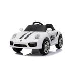 Carro Elétrico Infantil Bang Toys 6v Esporte Luxo Design Moderno Branco