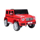 Carro Elétrico Infantil Bel Brink Mercedes-benz G 500 12v com Controle Remoto Vermelho