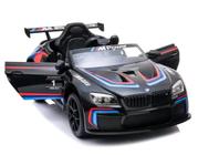 Carro Elétrico Infantil BMW M6 GT3 C. Remoto 12V Preto