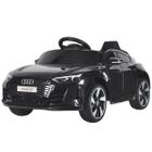 Carro Elétrico Infantil Com Controle Criança Até 25Kg Bluetooth Luz Som USB Bateria 6V Audi Etron GT
