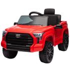 Carro Elétrico Infantil Controle Criança Até 30Kg 4km/h Luzes e Som Bateria 12v Toyota Tundra Vermelho