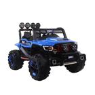 Carro Elétrico Infantil Jipe Super Cross 4x4 Azul Para 2 Crianças 12v Zippy Toys