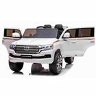 Carro Elétrico Infantil - Toyota Land Cruiser - 12v - Branco - Zippy Toys