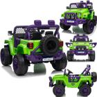 Carro Elétrico Jipe Off Road Hulk 12V Com Controle Remoto