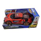 Carro Esporte Com Fricção Luz E Som Vermelho Bbr T014