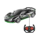 Carro Esportivo RC 1/18 com Luzes LED e Controle Remoto - Alta Velocidade