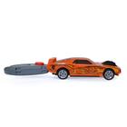 Carro Hot Wheels Com Chave Lançador Laranja - Fun Divirta-se