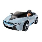 Carro Infantil Esporte BMW I8 12V Com Controle Remoto Azul