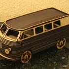 Carro Kombi Miniatura 3D corte à laser em MDF