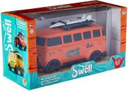 Carro Kombi Sweel 20Cm C/Acess. Plast Color Orange Toys