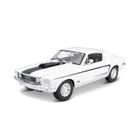 Carro Miniatura 1968 Ford Mustang GT Cobra Jet - 1:18 - Maisto