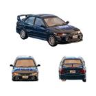 Carro Modelo de Escala 1/64 Mitsubishi Lancer Evolution - Diecast JDM Initial D com Rodas de Liga