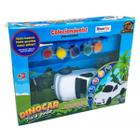 Carro Para Pintar + Dinossauro Com Tintas e Pincel Inclusos - Homeplay