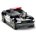 Carro Policial Brinquedo Grande 35 Cm Rodas Livres - Omg Kids