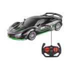 Carro RC de Alta Velocidade 24G 4CH com Luzes LED - Brinquedo de Corrida e Drift 1:18