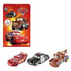 Carros de brinquedo, pacote com 3 molas de radiador Mattel Disney Pixar Cars