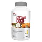 Cártamo + Coco (1000mg) 120 Cápsulas - Chá Mais - Cha Mais