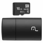 Cartão 16gb Micro sd Com Adaptador 2x1 Mc162 Multilaser - Un