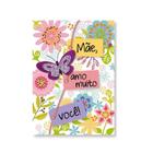 Cartão Artesanal Mãe Floral Tags Fina Ideia
