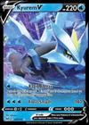 Cartão colecionável Pokémon Kyurem V 48/196 Lost Origin Ultra Rare