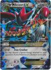 Cartão colecionável Pokemon Mega-scizor-EX XY Breakpoint 77/122