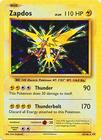 Cartão colecionável Pokémon Zapdos XY Evolutions Holo Rare - Pokemon