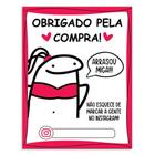 Cartão de Agradecimento Grande Flork - Pacote com 100 unidades