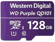 Cartão de Memória 128GB Micro SD Western Digital - Classe 10 Câmera de Segurança WD Purple