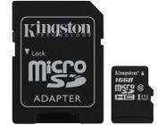 Cartão de Memória 16GB Micro SD Kingston Classe 10