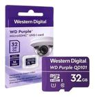 Cartao de memoria 32 gb wd purple intelbras micro-sd 16tbw para camera de seguranca