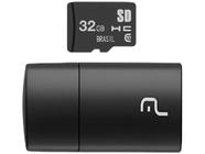 Cartão de Memória 32GB Micro SD Multilaser - Classe 10 MC163