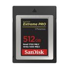 Cartão De Memória 512gb Sandisk Extreme Pro Cfexpress Tipo B