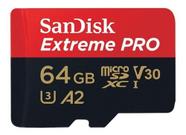 Cartão de Memória 64gb Micro Sd Extreme Pro 170mbs Sandisk