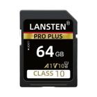 Cartão De Memória De Alta Velocidade U3 128GB 64GB 32GB Classe 10 3D 4K V30 Cartão De Memória De - lansten