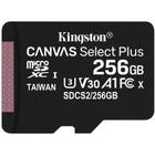 Cartão de Memória Kingston Canvas Select Plus MicroSD 256GB, com Adaptador, para Câmeras Automáticas/Dispositivos Android - SDCS2/256GB